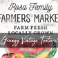 CUSTOM FARMERS MARKET SIGN