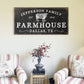 CUSTOM FAMILY FARMHOUSE SIGN