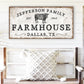 CUSTOM FAMILY FARMHOUSE SIGN