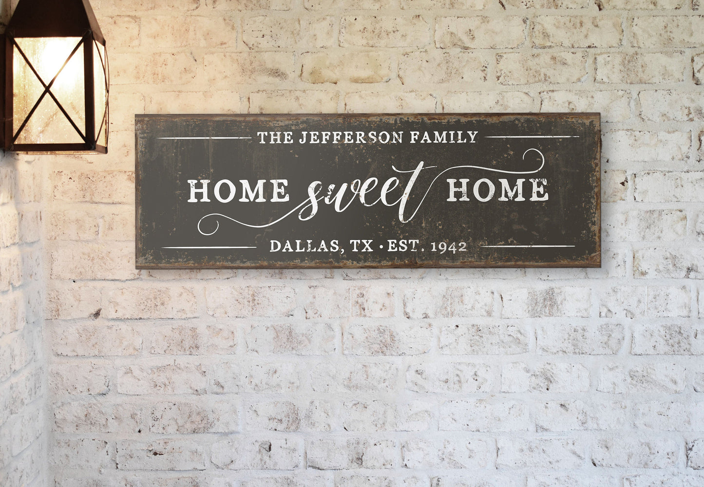 CUSTOM HOME SWEET HOME SIGN