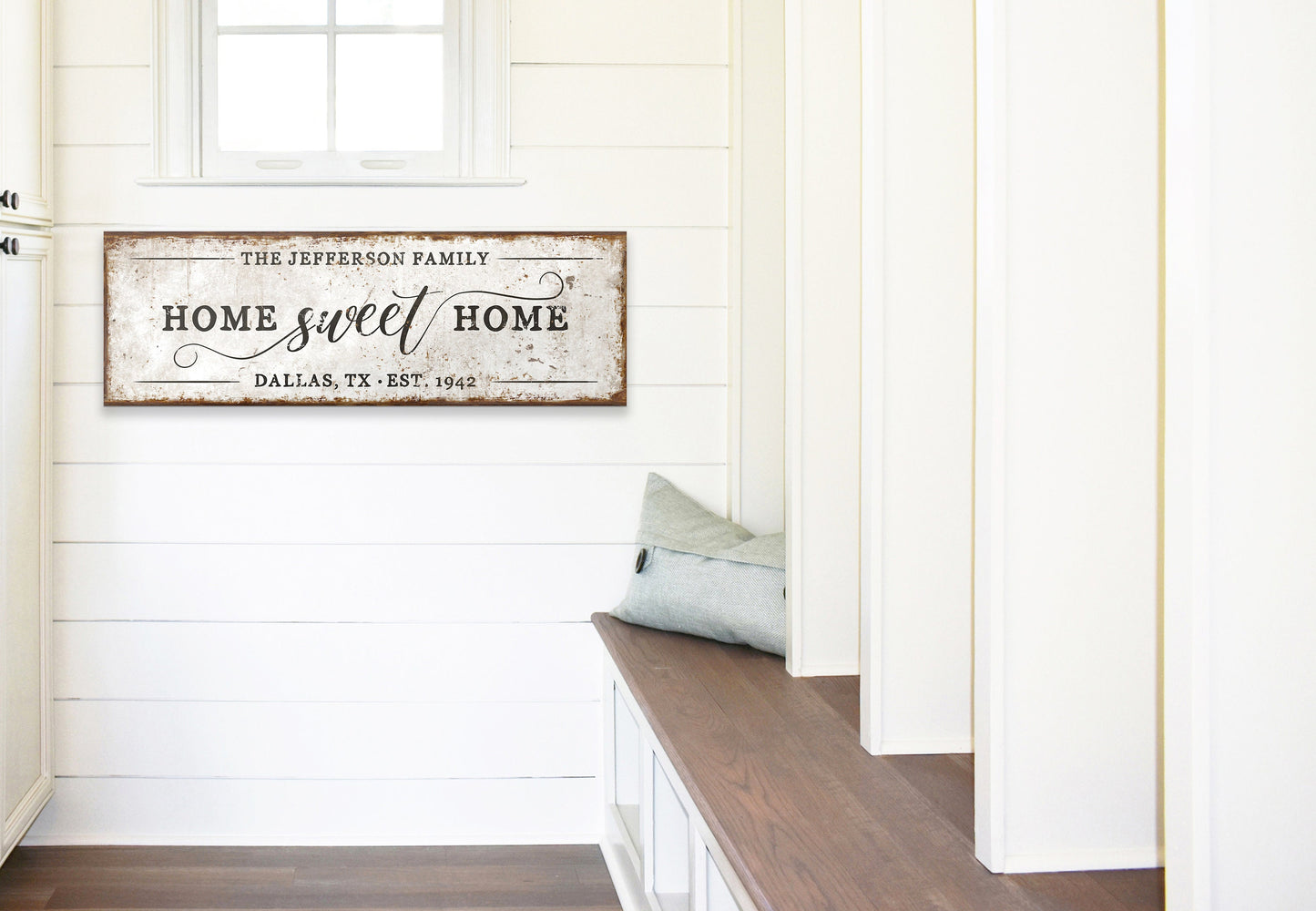 CUSTOM HOME SWEET HOME SIGN