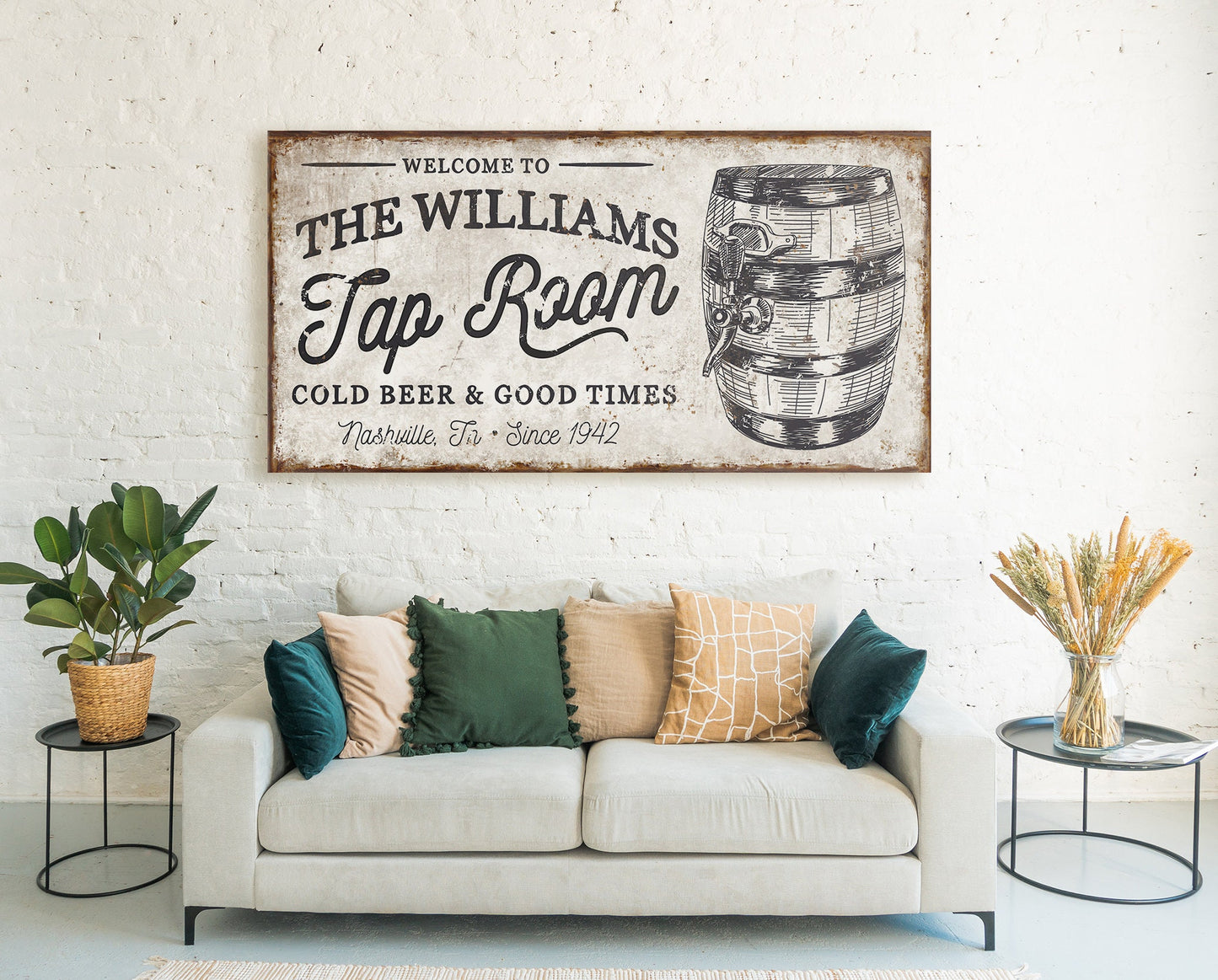 CUSTOM TAP ROOM SIGN