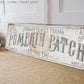 CUSTOM PUMPKIN PATCH SIGN