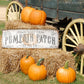 CUSTOM PUMPKIN PATCH SIGN