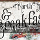 NORTH POLE BED AND BREAKFAST SIGN