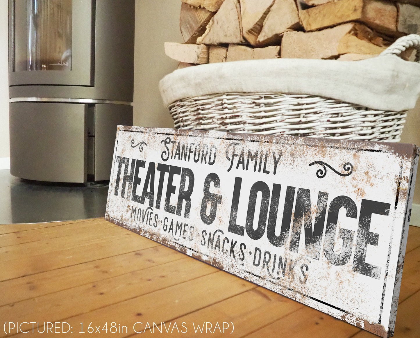 CUSTOM THEATER AND LOUNGE SIGN