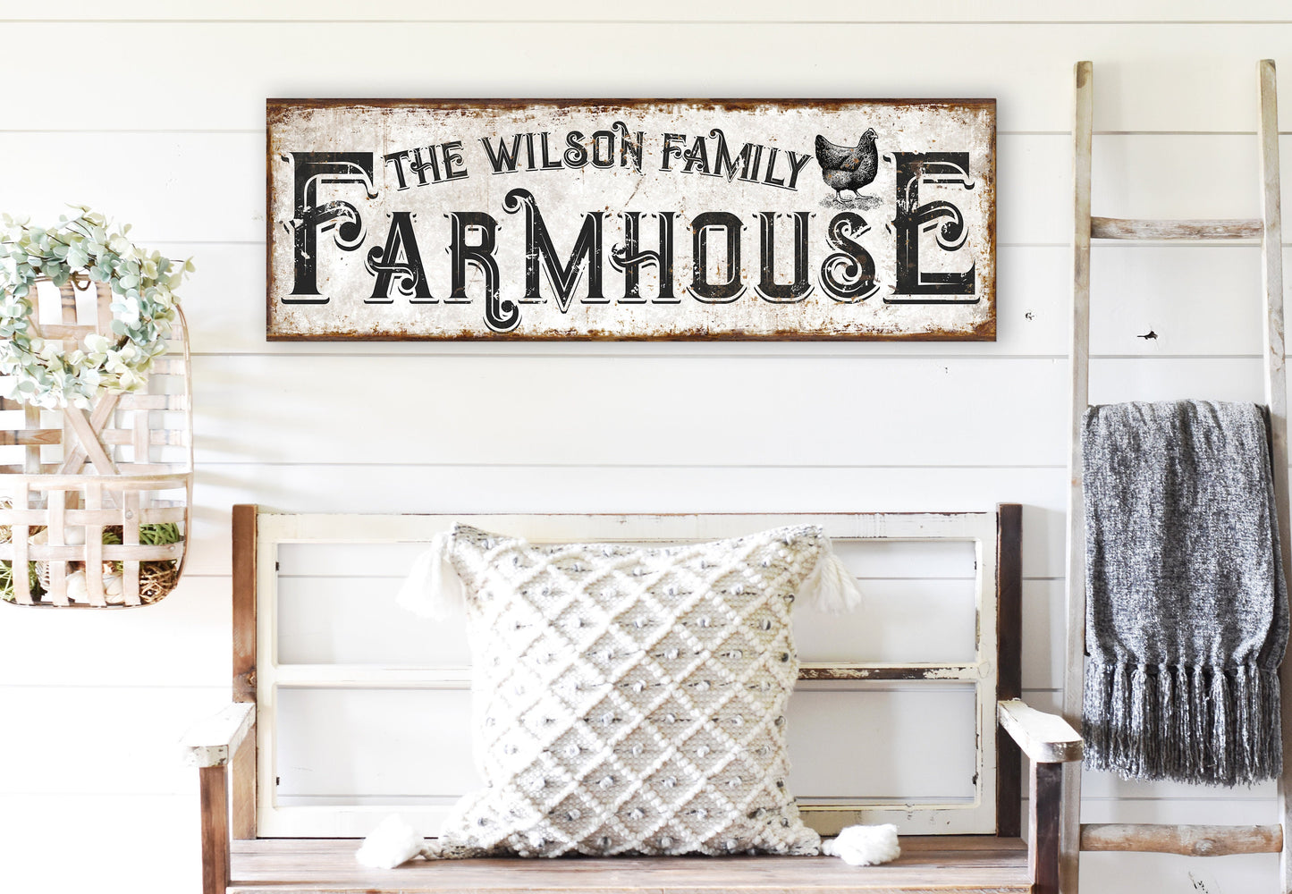 CUSTOM FARMHOUSE SIGN