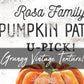 CUSTOM FAMILY PUMPKIN PATCH SIGN