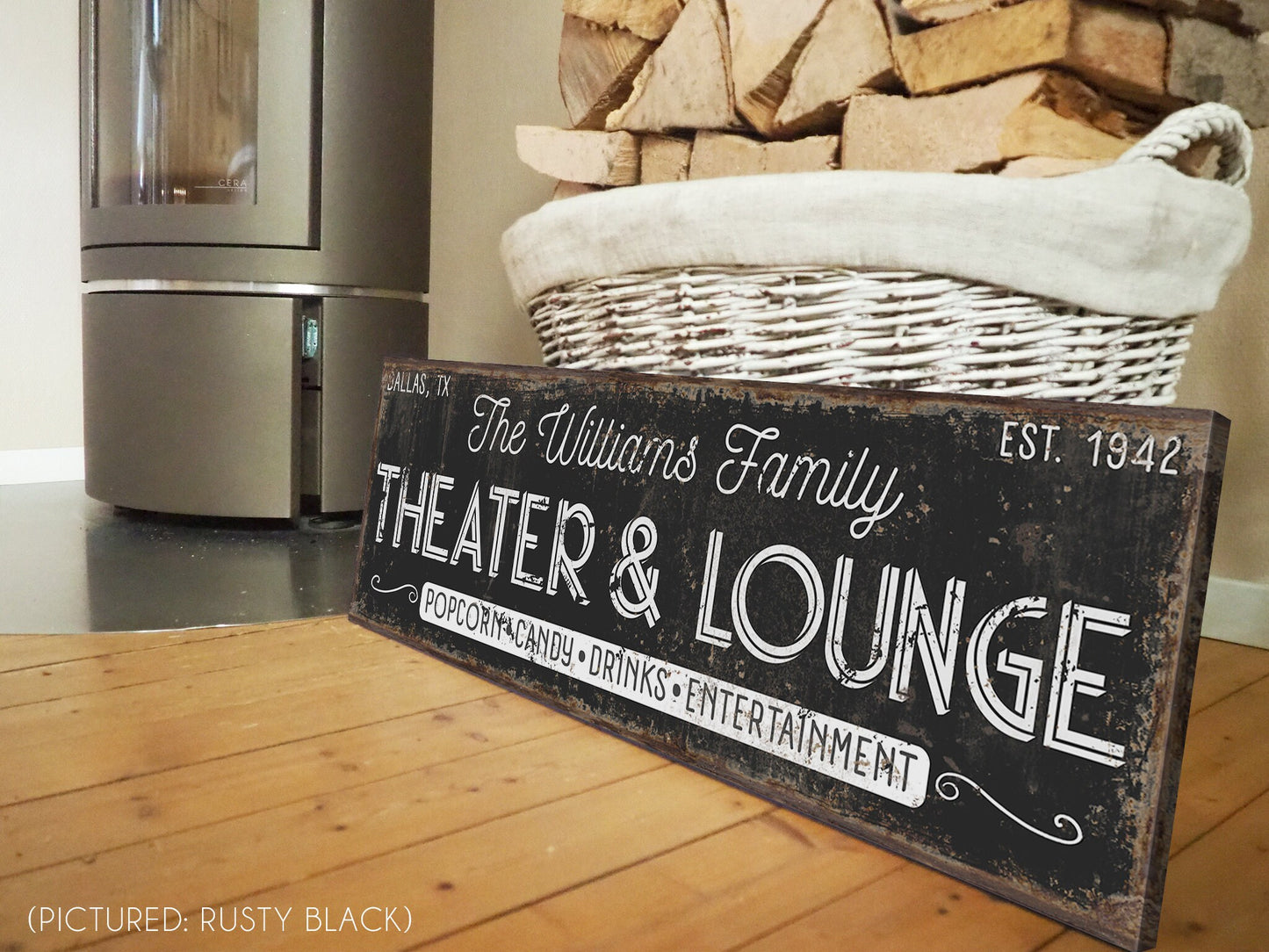 CUSTOM THEATER AND LOUNGE SIGN