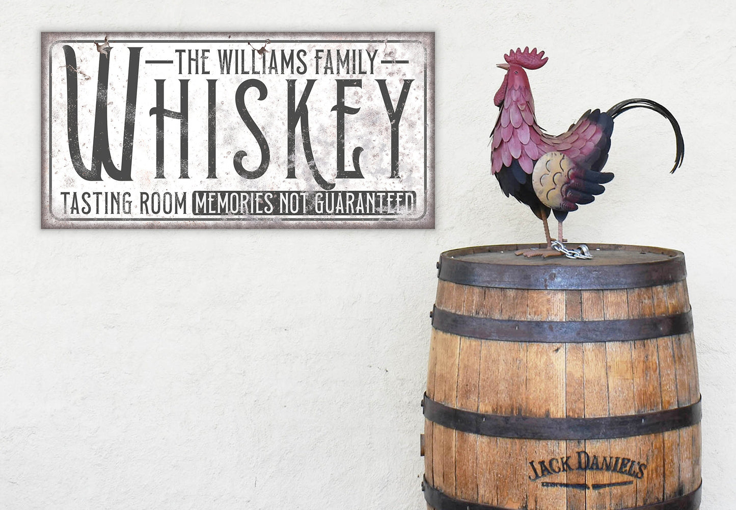 CUSTOM WHISKEY ROOM SIGN