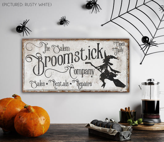 BROOMSTICK RENTALS HALLOWEEN SIGN