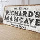 CUSTOM MAN CAVE SIGN