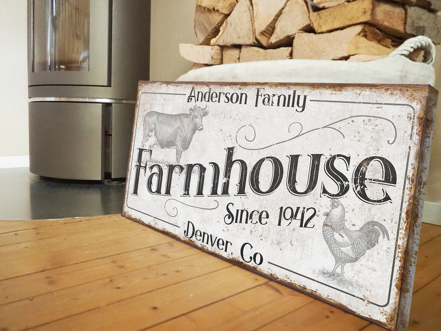 CUSTOM FARMHOUSE SIGN