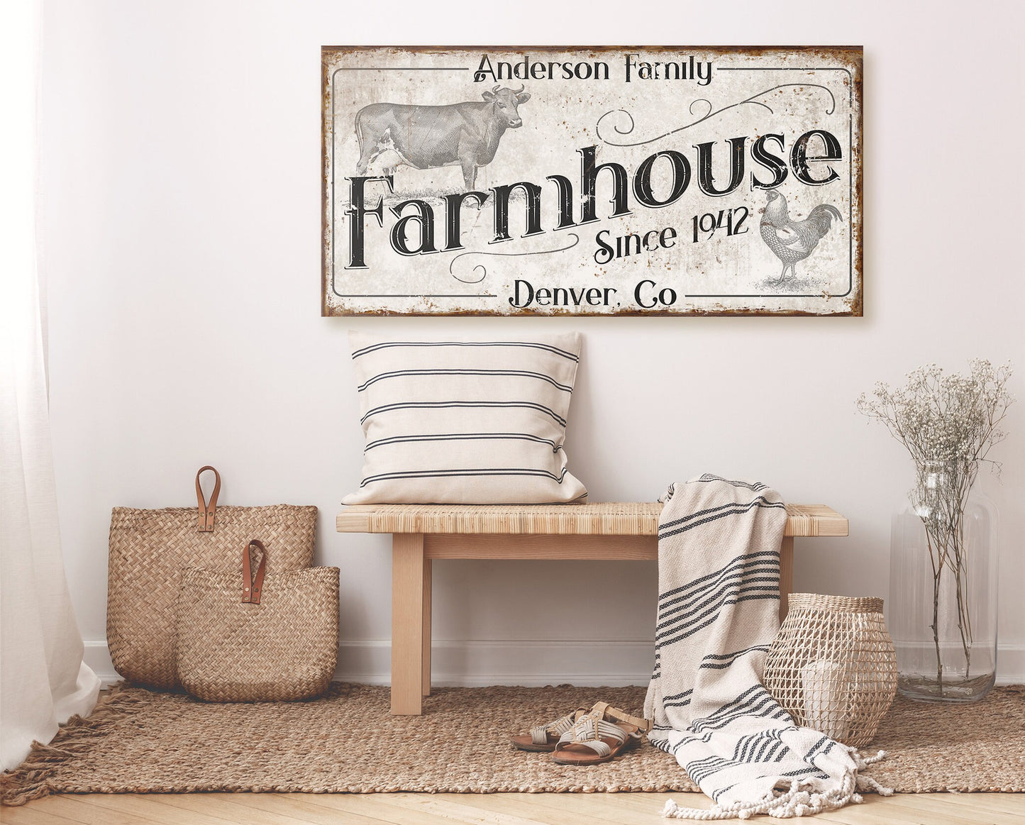 CUSTOM FARMHOUSE SIGN