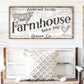 CUSTOM FARMHOUSE SIGN