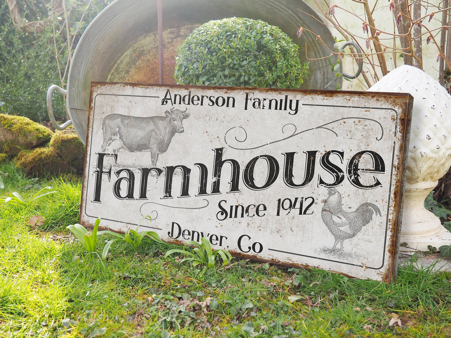 CUSTOM FARMHOUSE SIGN