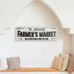 CUSTOM FARMERS MARKET SIGN