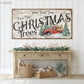 CUSTOM CHRISTMAS TREES SIGN