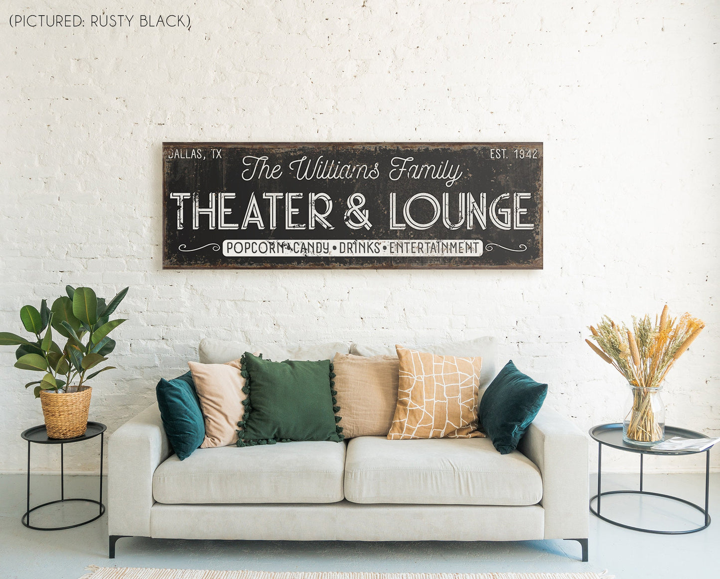 CUSTOM THEATER AND LOUNGE SIGN