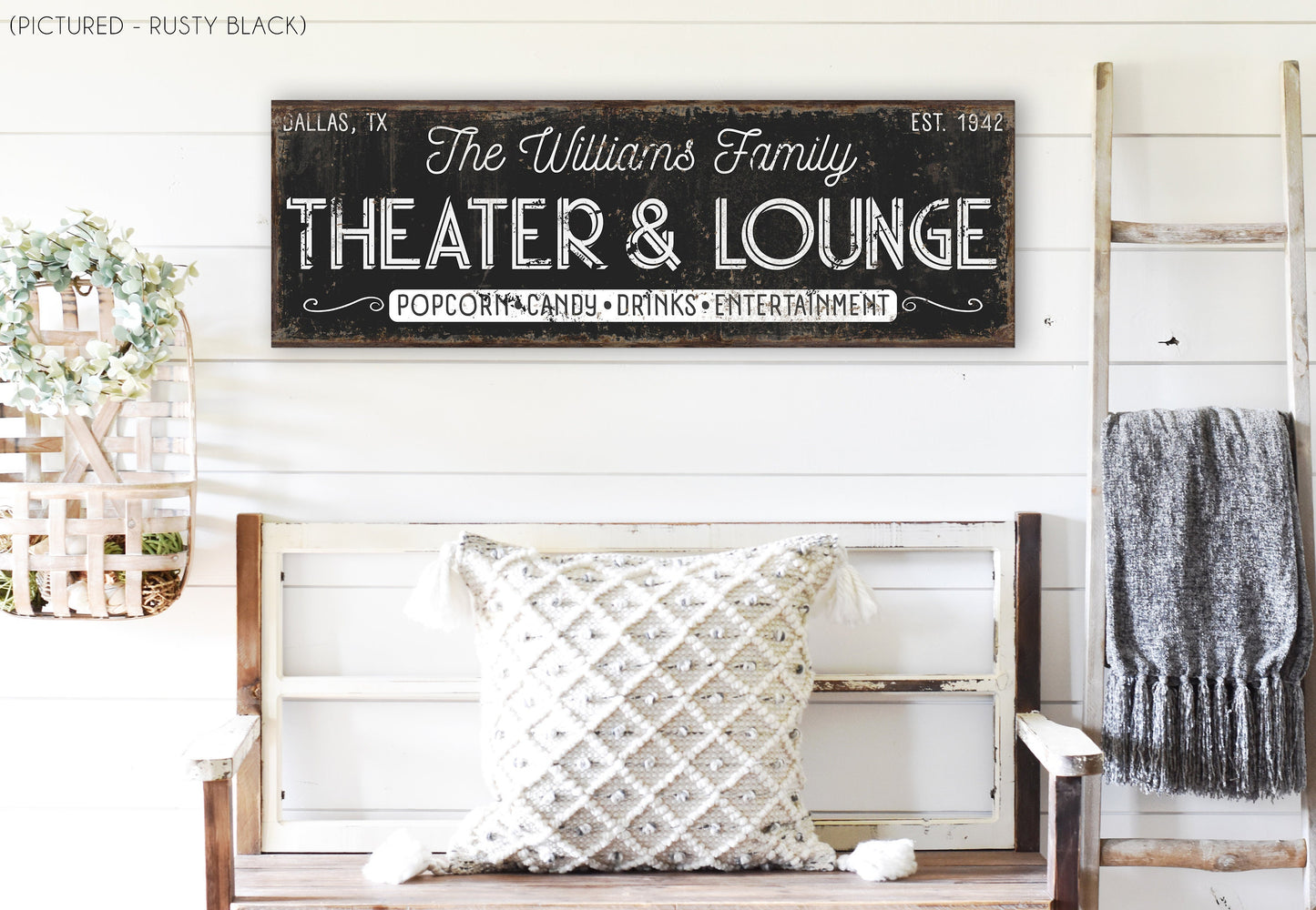 CUSTOM THEATER AND LOUNGE SIGN