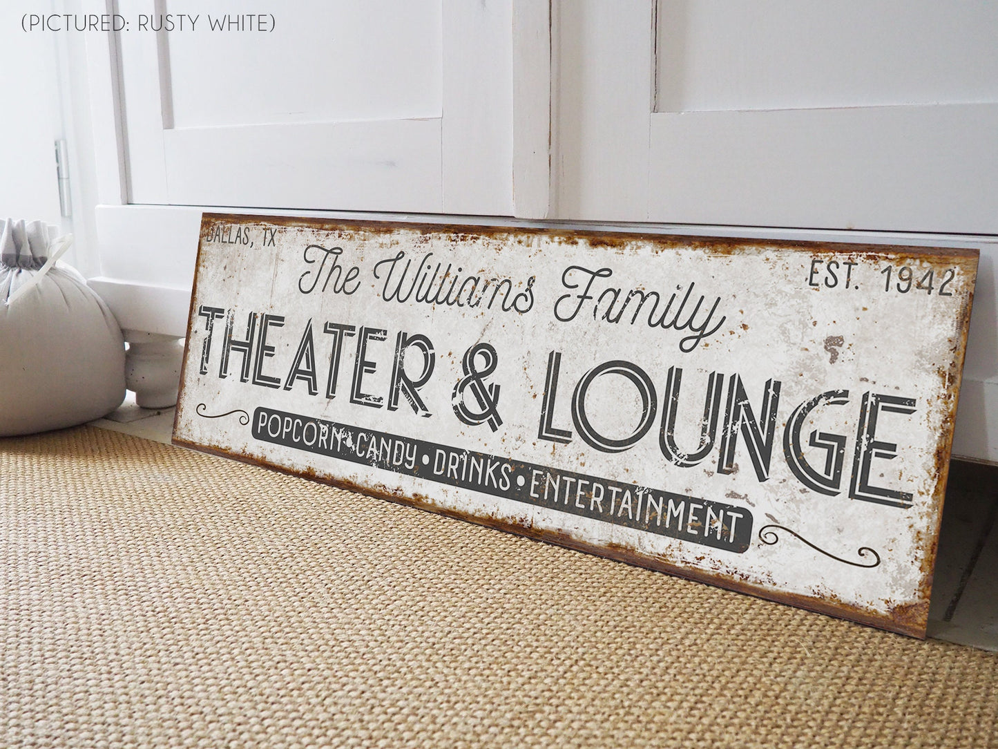 CUSTOM THEATER AND LOUNGE SIGN