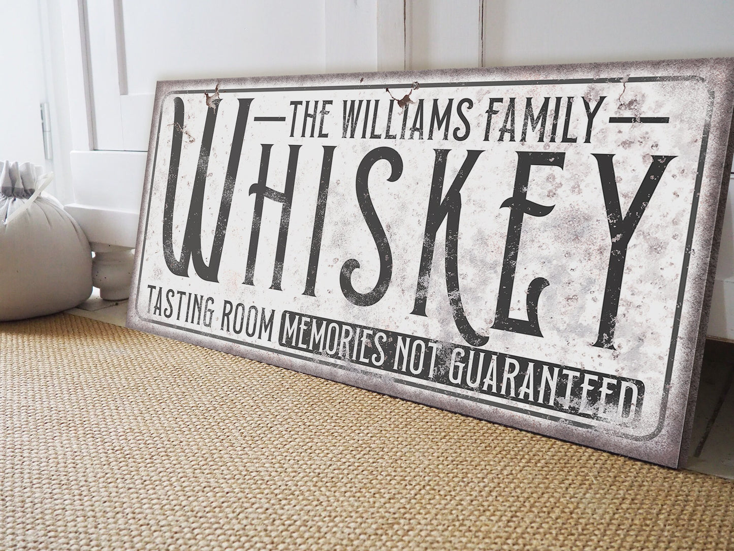 CUSTOM WHISKEY ROOM SIGN