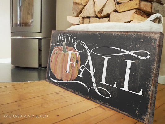 HELLO FALL SIGN