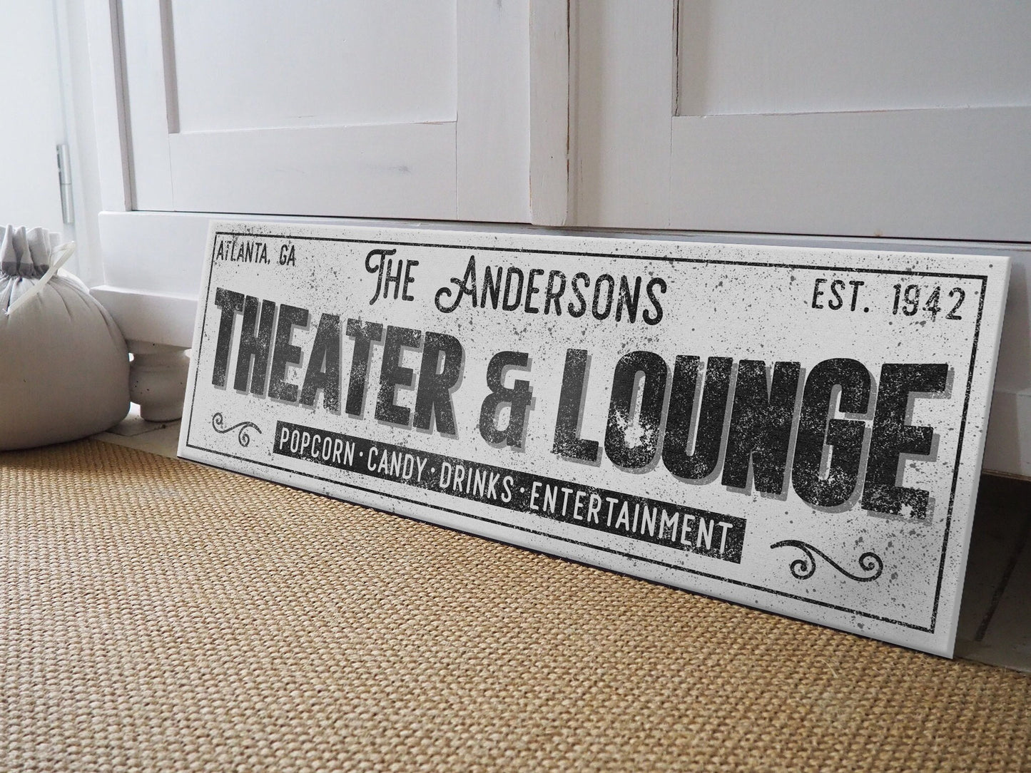 CUSTOM THEATER AND LOUNGE SIGN