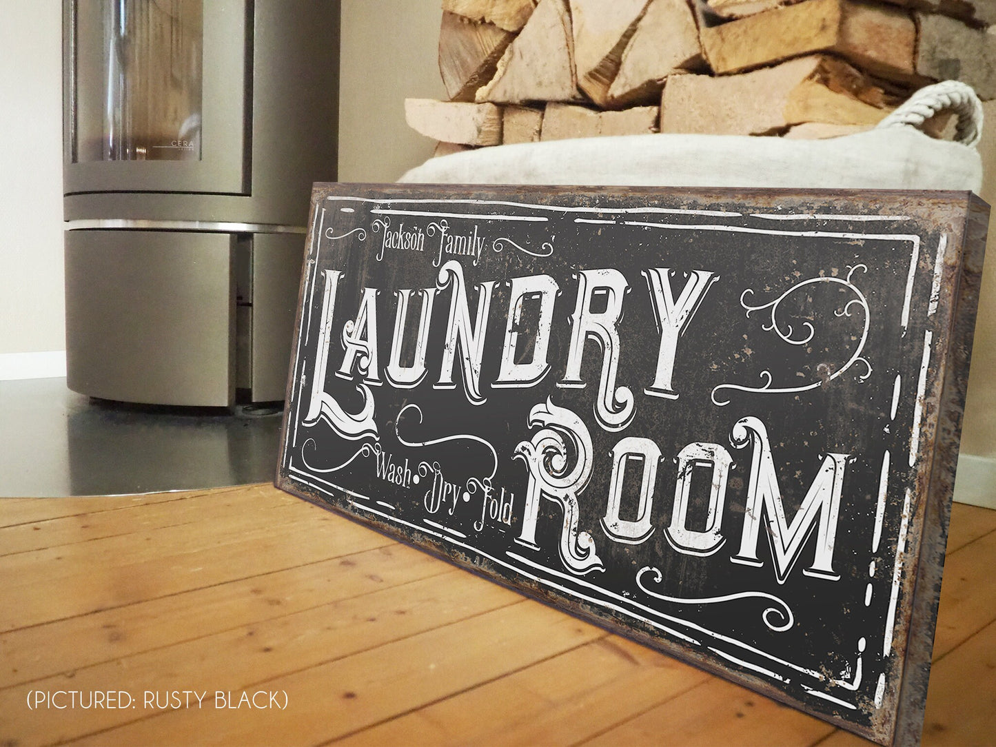 CUSTOM LAUNDRY ROOM SIGN