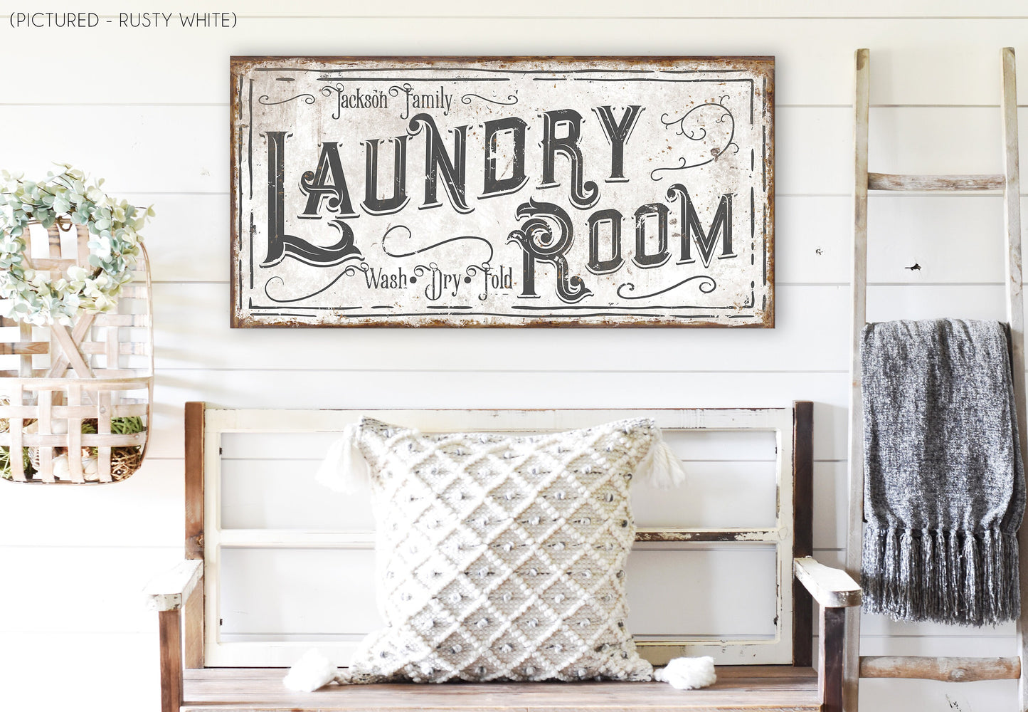 CUSTOM LAUNDRY ROOM SIGN