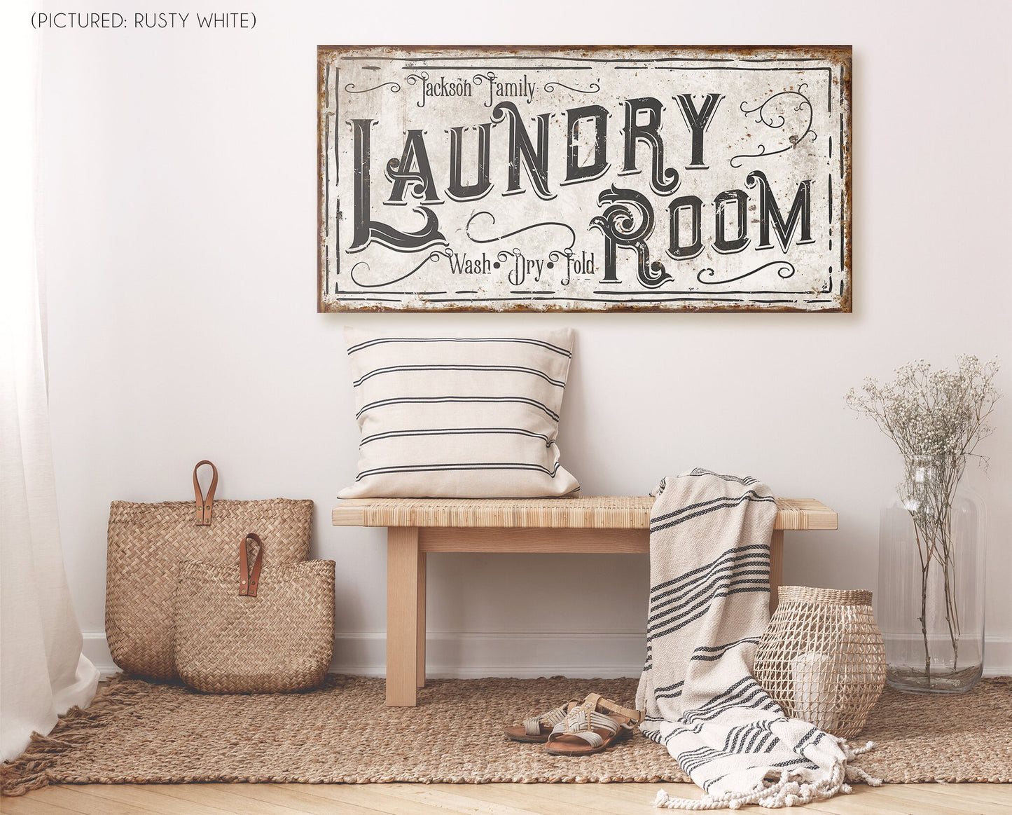 CUSTOM LAUNDRY ROOM SIGN