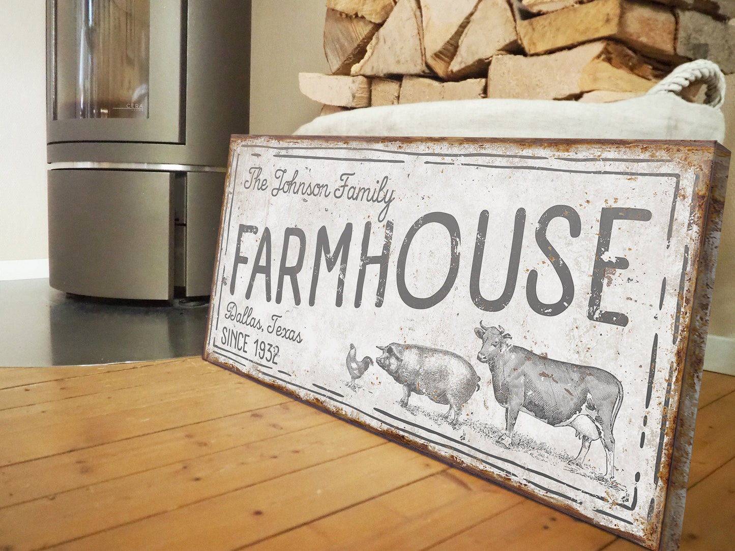 CUSTOM FARMHOUSE SIGN