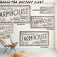 CUSTOM FARMHOUSE SIGN