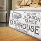 CUSTOM FARMHOUSE FAMILY SIGN