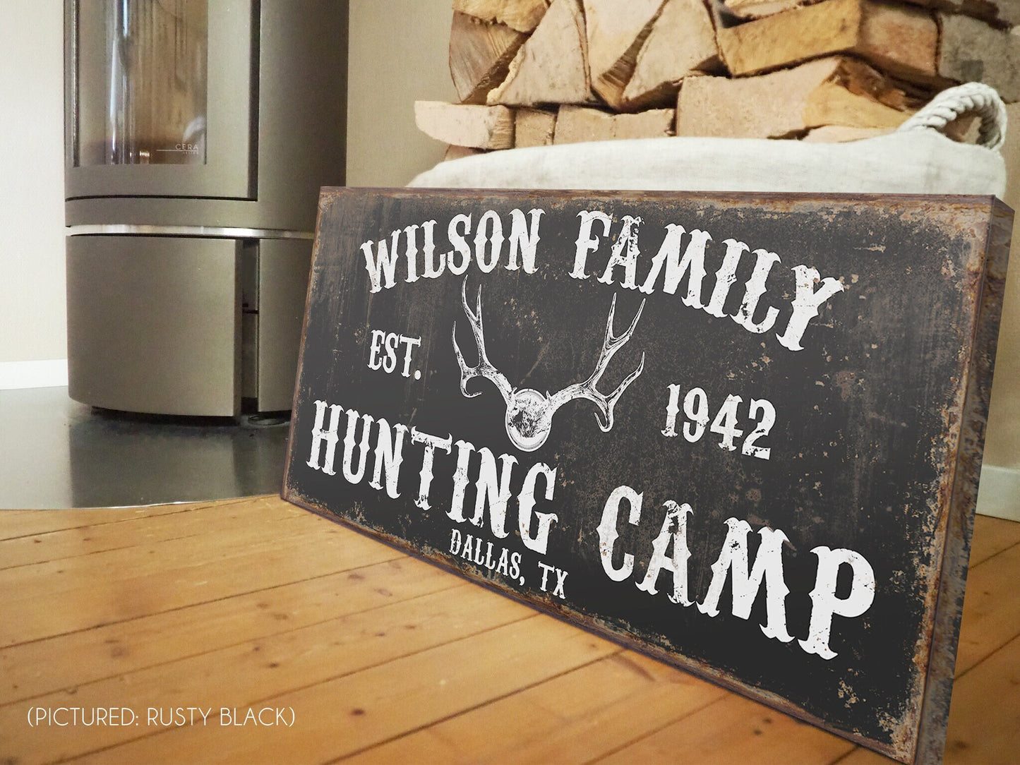 CUSTOM HUNTING CAMP SIGN