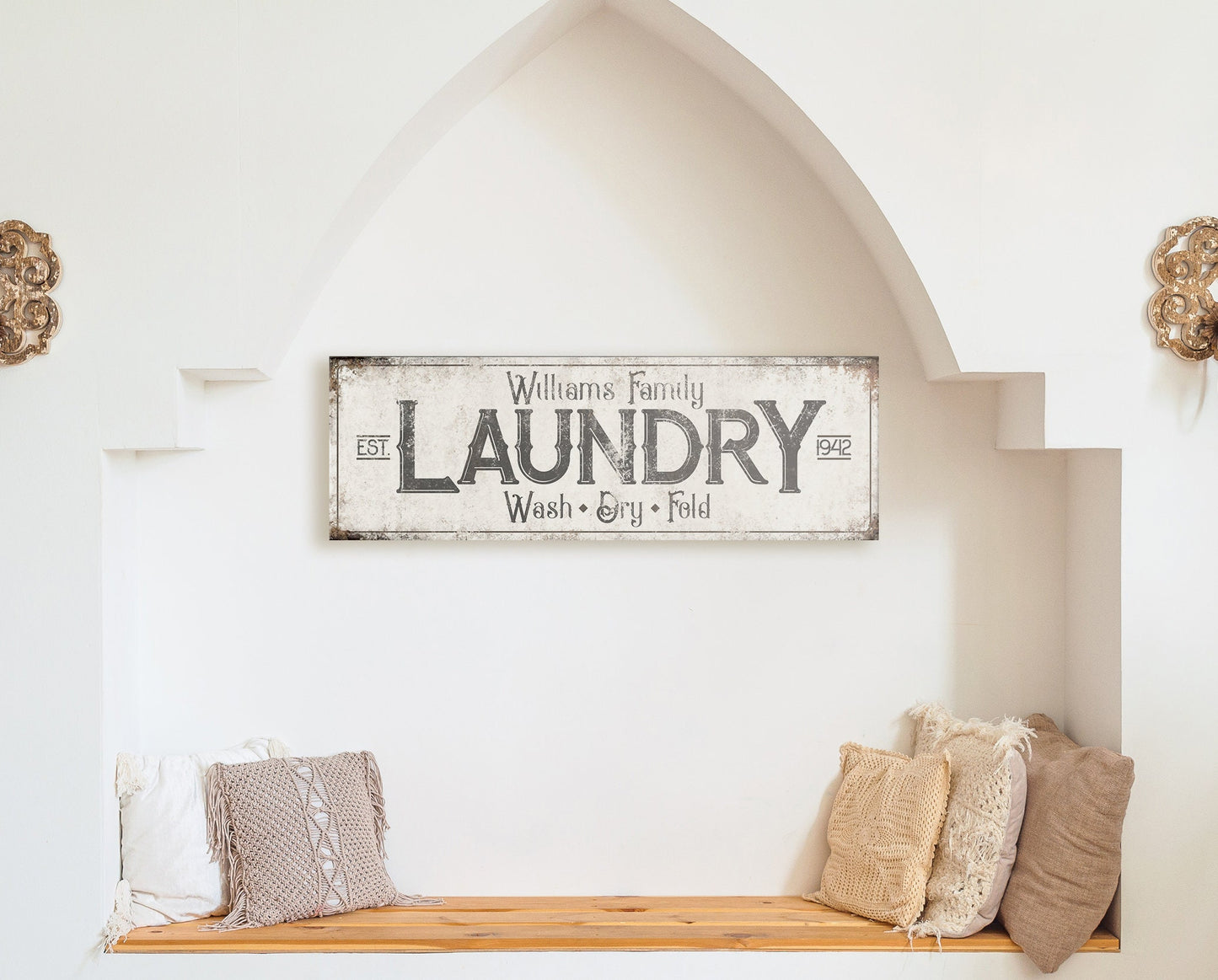 CUSTOM LAUNDRY ROOM SIGN