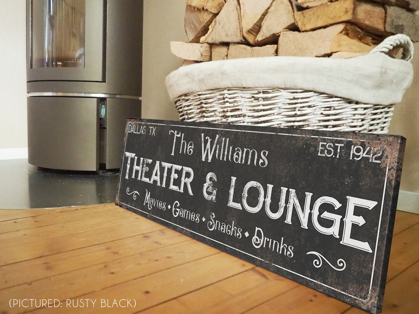 CUSTOM THEATER AND LOUNGE SIGN