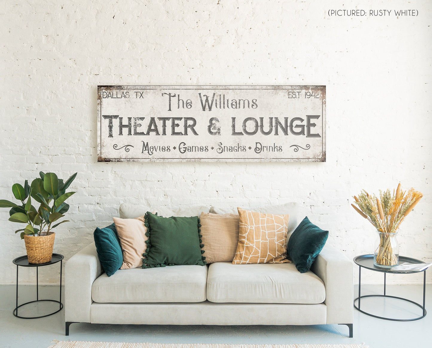 CUSTOM THEATER AND LOUNGE SIGN