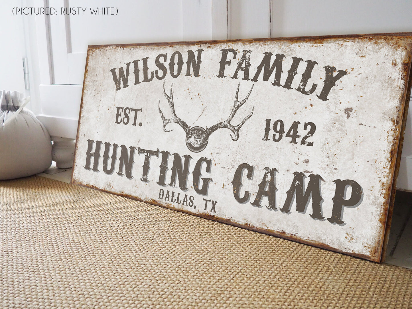 CUSTOM HUNTING CAMP SIGN