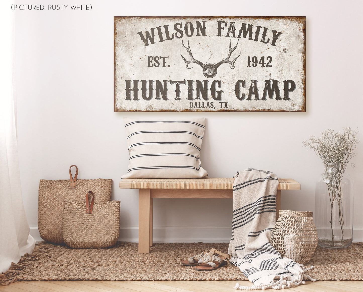 CUSTOM HUNTING CAMP SIGN