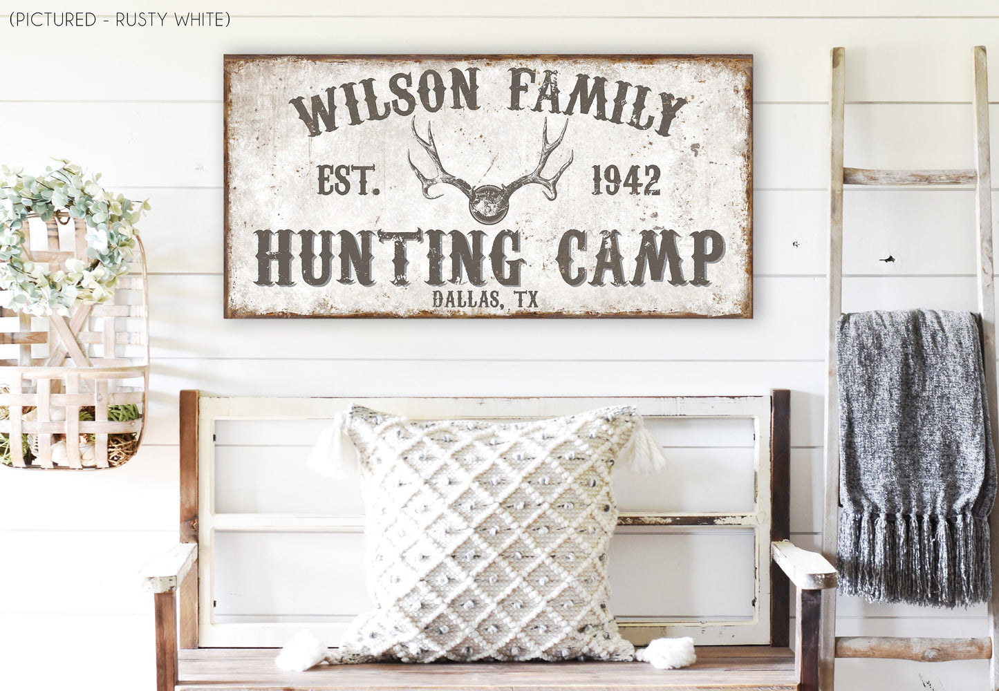 CUSTOM HUNTING CAMP SIGN