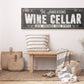 CUSTOM WINE CELLAR SIGN