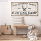 CUSTOM HUNTING CAMP SIGN