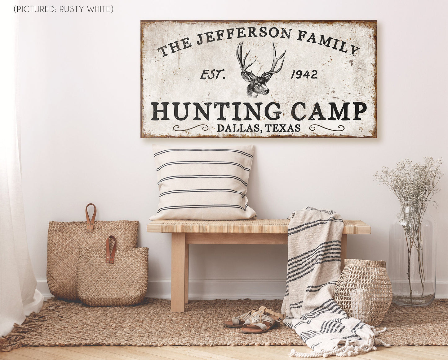 CUSTOM HUNTING CAMP SIGN