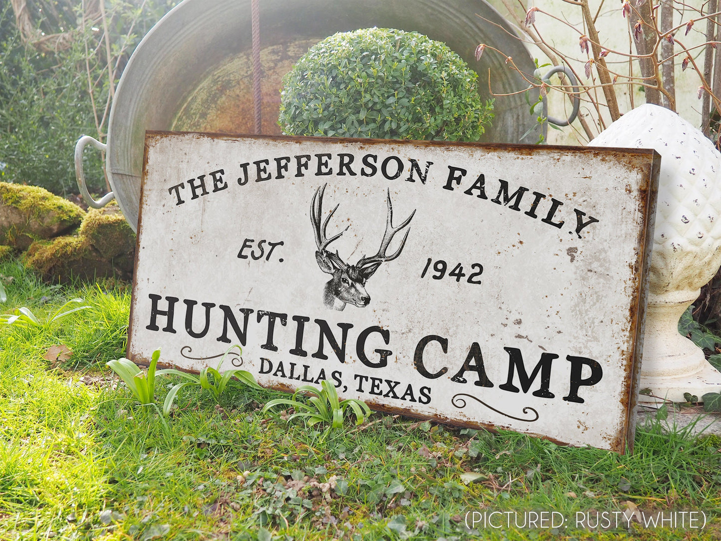 CUSTOM HUNTING CAMP SIGN