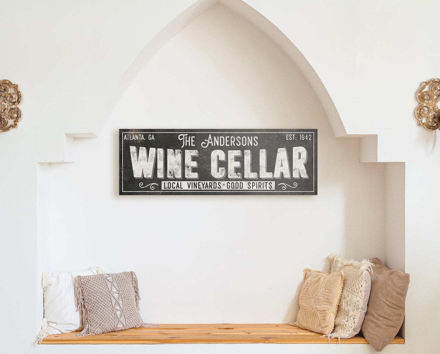 CUSTOM WINE CELLAR SIGN