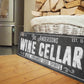 CUSTOM WINE CELLAR SIGN