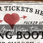 KISSING BOOTH SIGN