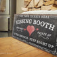 KISSING BOOTH SIGN