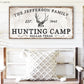 CUSTOM HUNTING CAMP SIGN